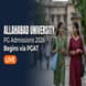 Allahabad University PG Admission 2026 Begins via PGAT; Apply by May 25 @allduniv.ac.in